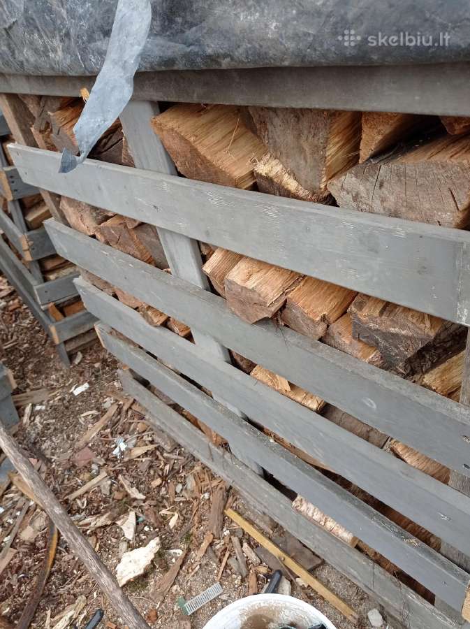 Malkos rąstais, kaladėmis, skaldytos. Įvairiais ki - nuotraukos Nr. 15