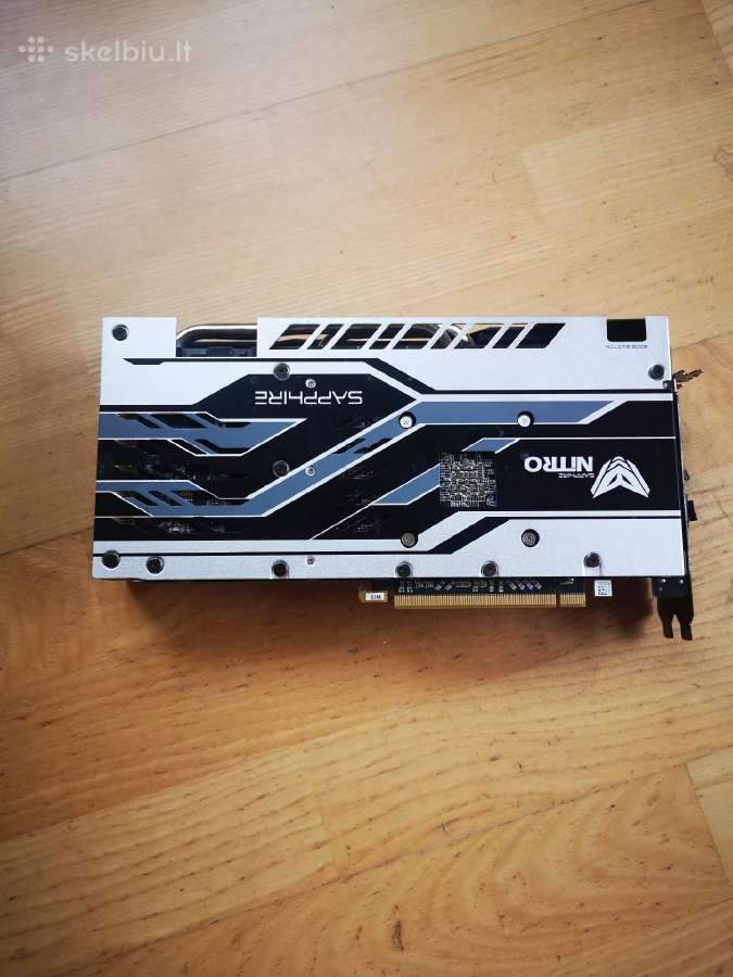Sapphire Nitro+ Rx 580 4gb - nuotraukos Nr. 2