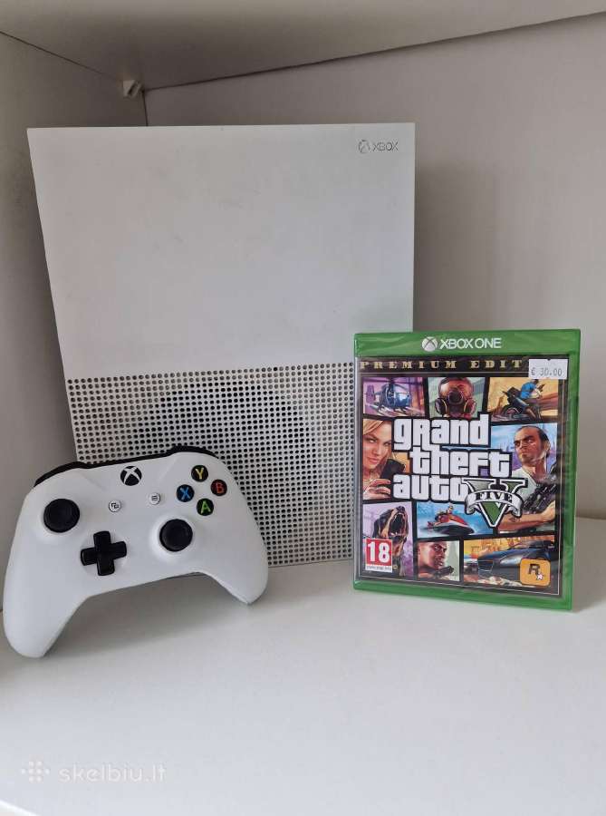 Xbox One S 1tb Gta V Garantija