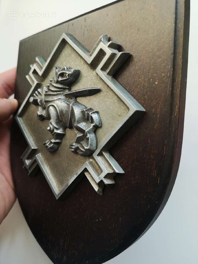 Geležinio vilko plaketė - nuotraukos Nr. 2