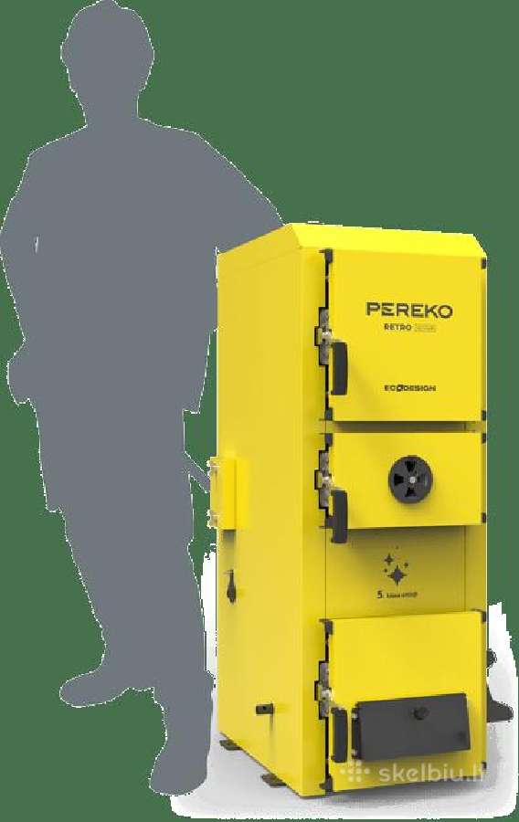 Kieto kuro katilai 5 klases Pereko ecodesign - nuotraukos Nr. 3