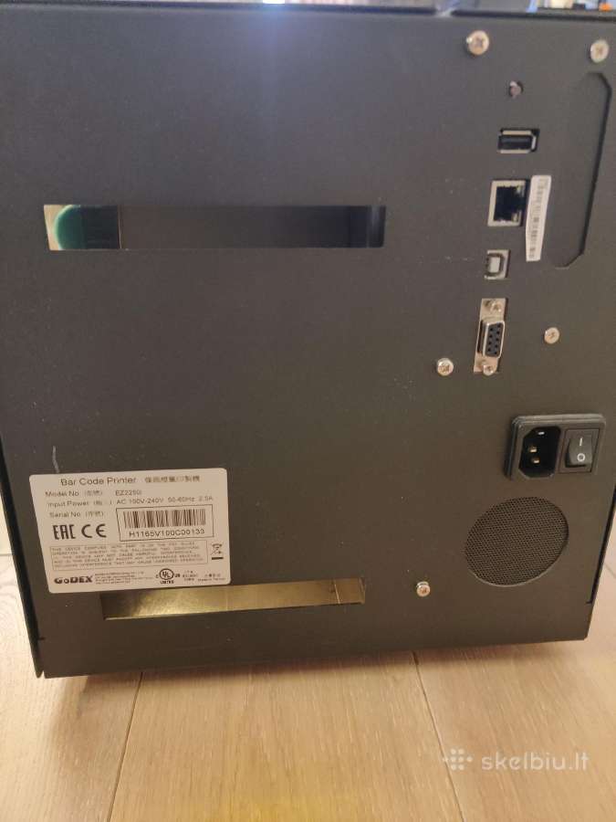 Godex Ez2250i pramoninis lipduku spausdintuvas - nuotraukos Nr. 4
