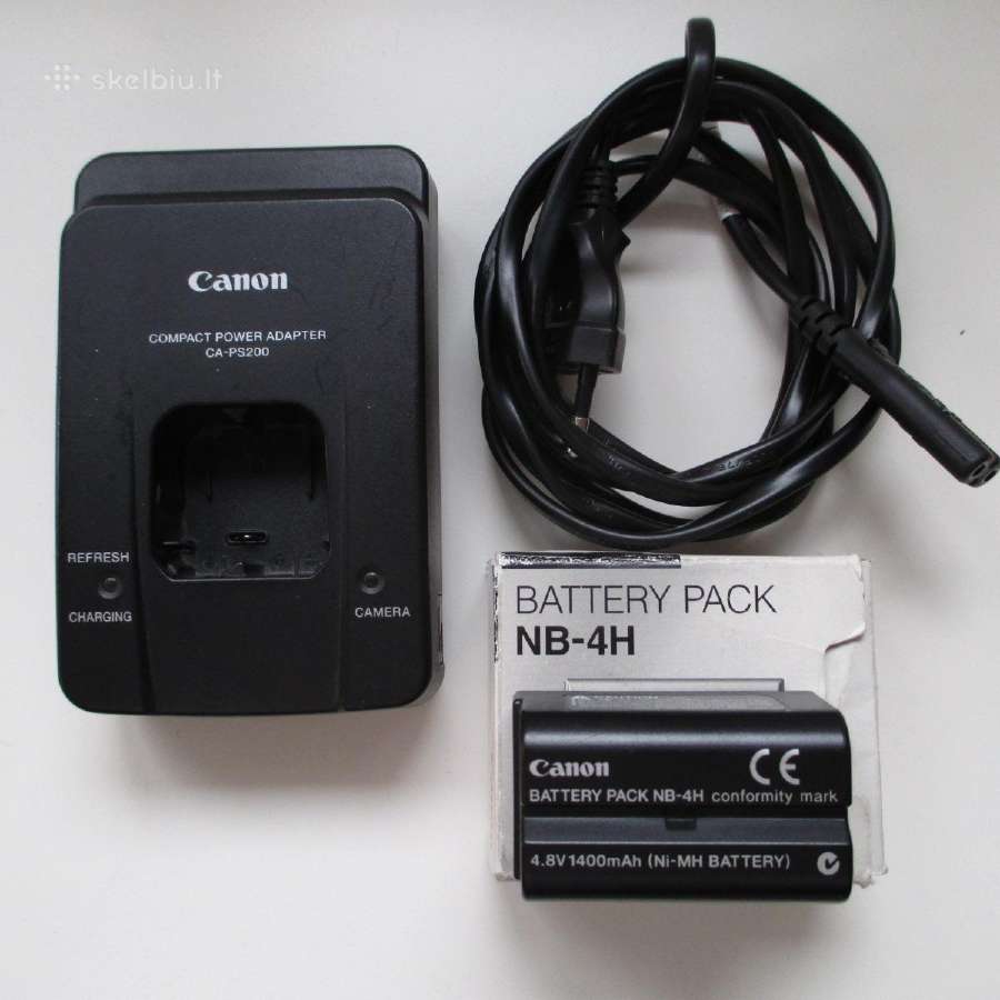 Canon Powershot Pro70 pakrovėjas - nuotraukos Nr. 2