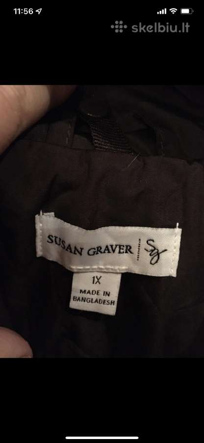 Ruda Susan Graver striukė - nuotraukos Nr. 5
