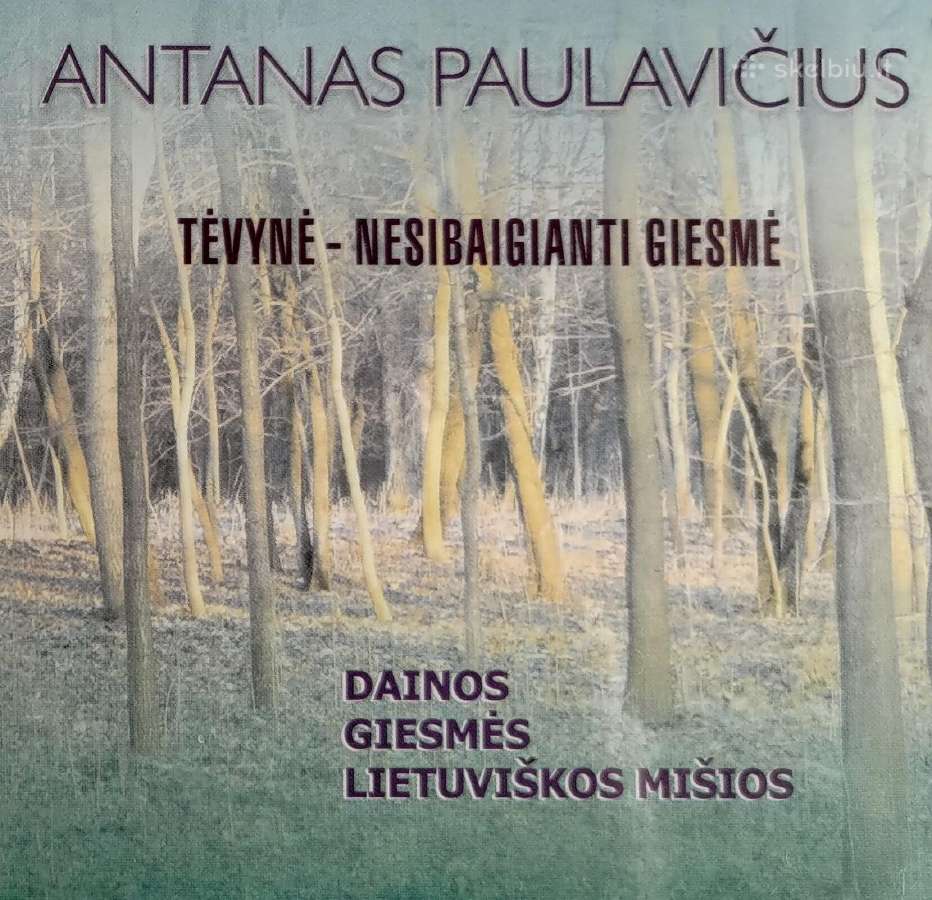Antanas Paulavičius giesmės dainos mišios CD - nuotraukos Nr. 3