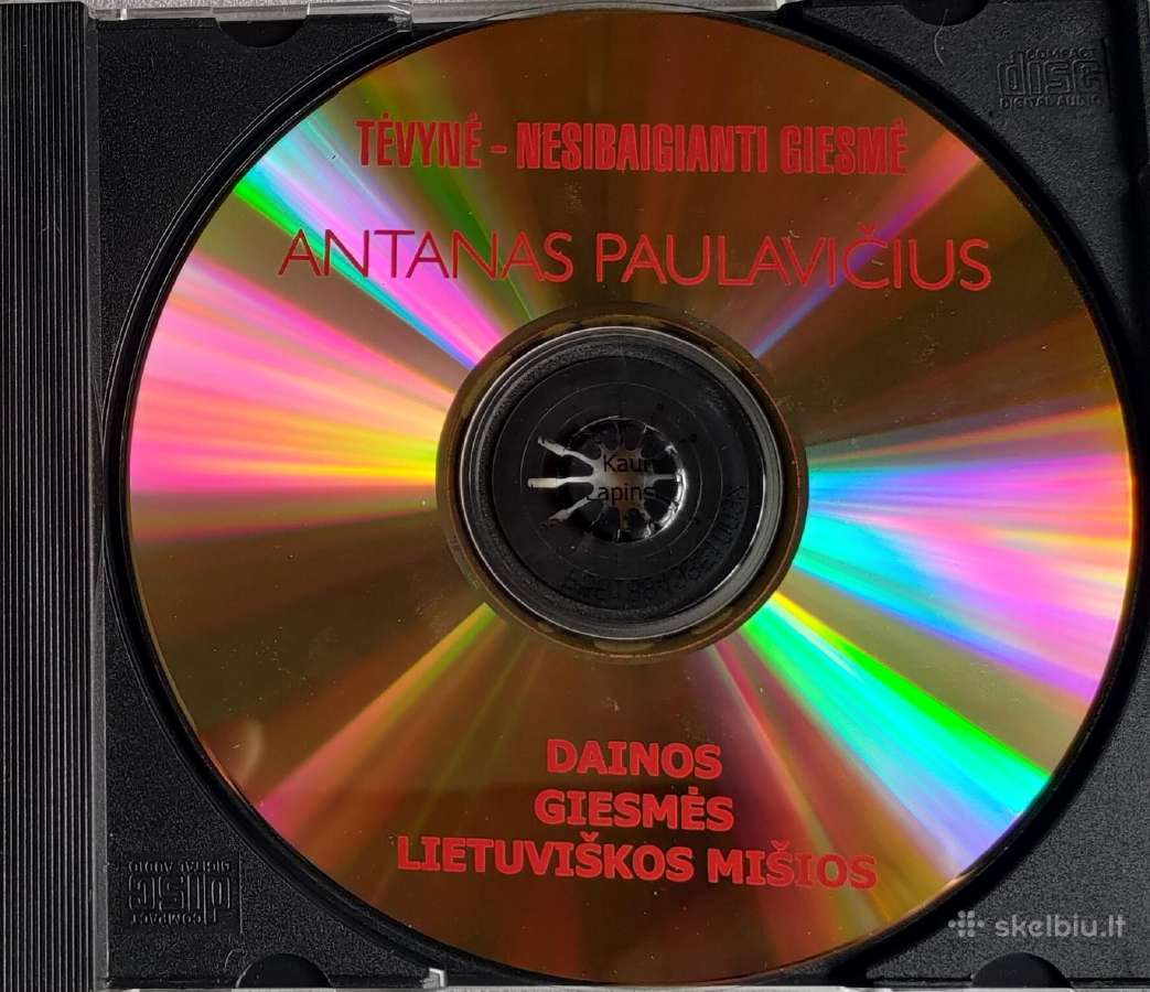 Antanas Paulavičius giesmės dainos mišios CD - nuotraukos Nr. 8
