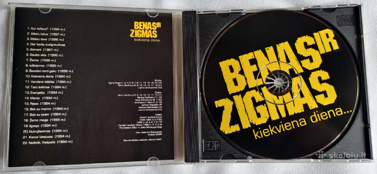 Benas ir Zigmas kiekviena diena CD - nuotraukos Nr. 8