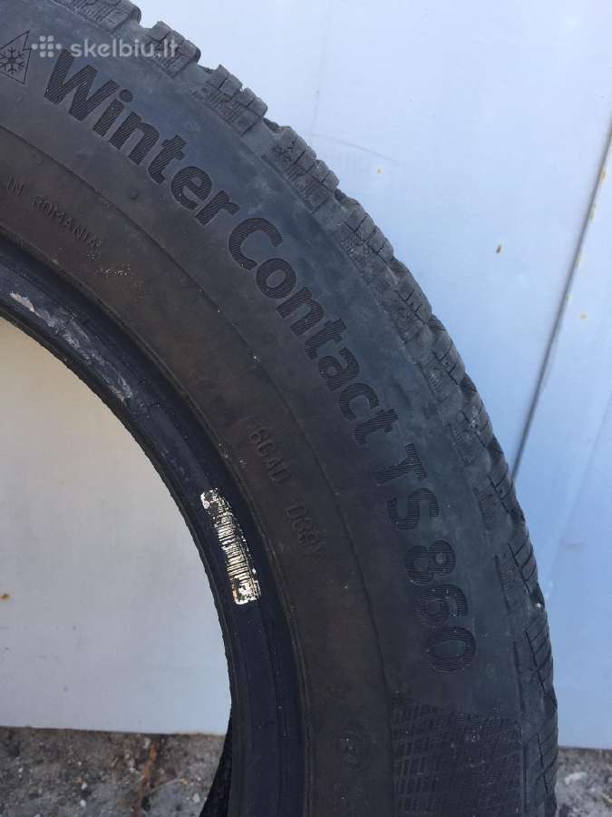 R16 R15 padangos, ratlankiai 4vnt Continental M+s - nuotraukos Nr. 6