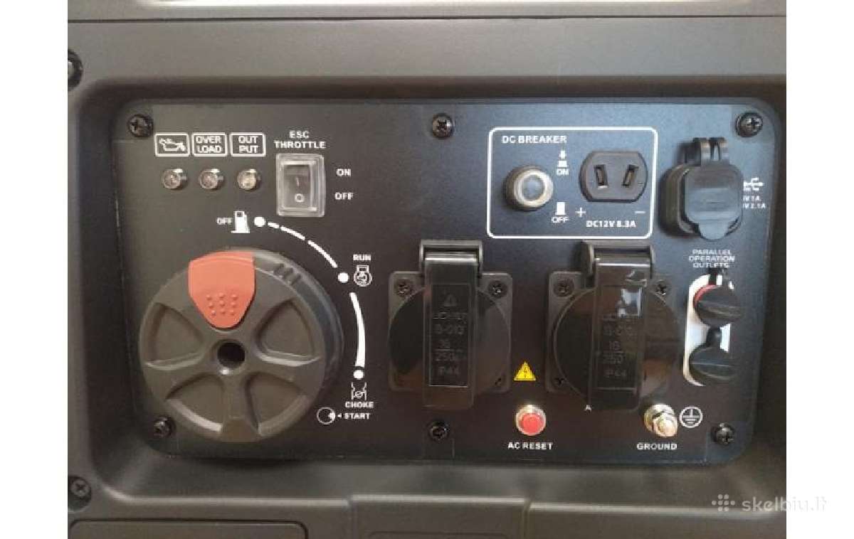 Inverterinis generatorius 3,2kw R3500ie - nuotraukos Nr. 3