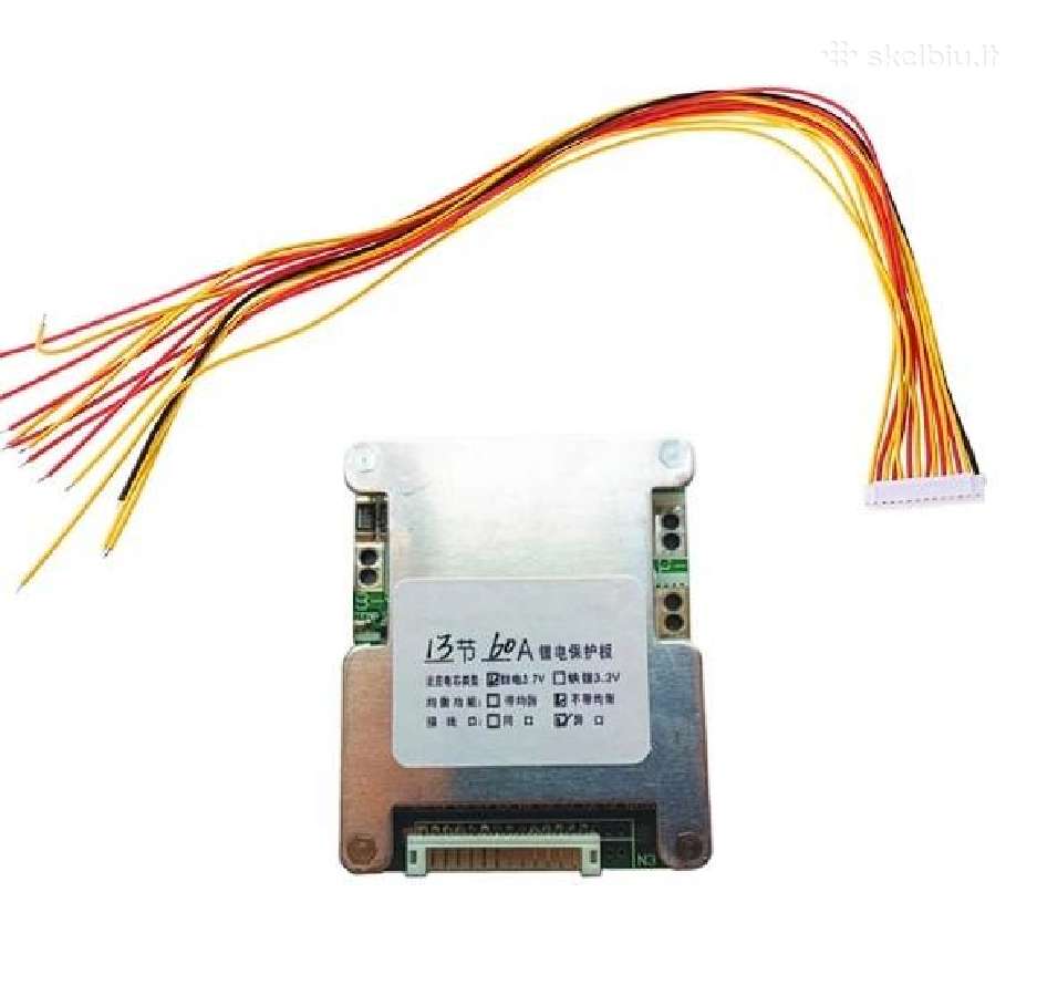 Bms 10s 36v 42v, 13s 48v elektriniam paspirtukui