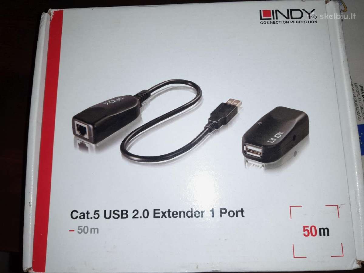 Lindy Usb Lan prailginimas 50m