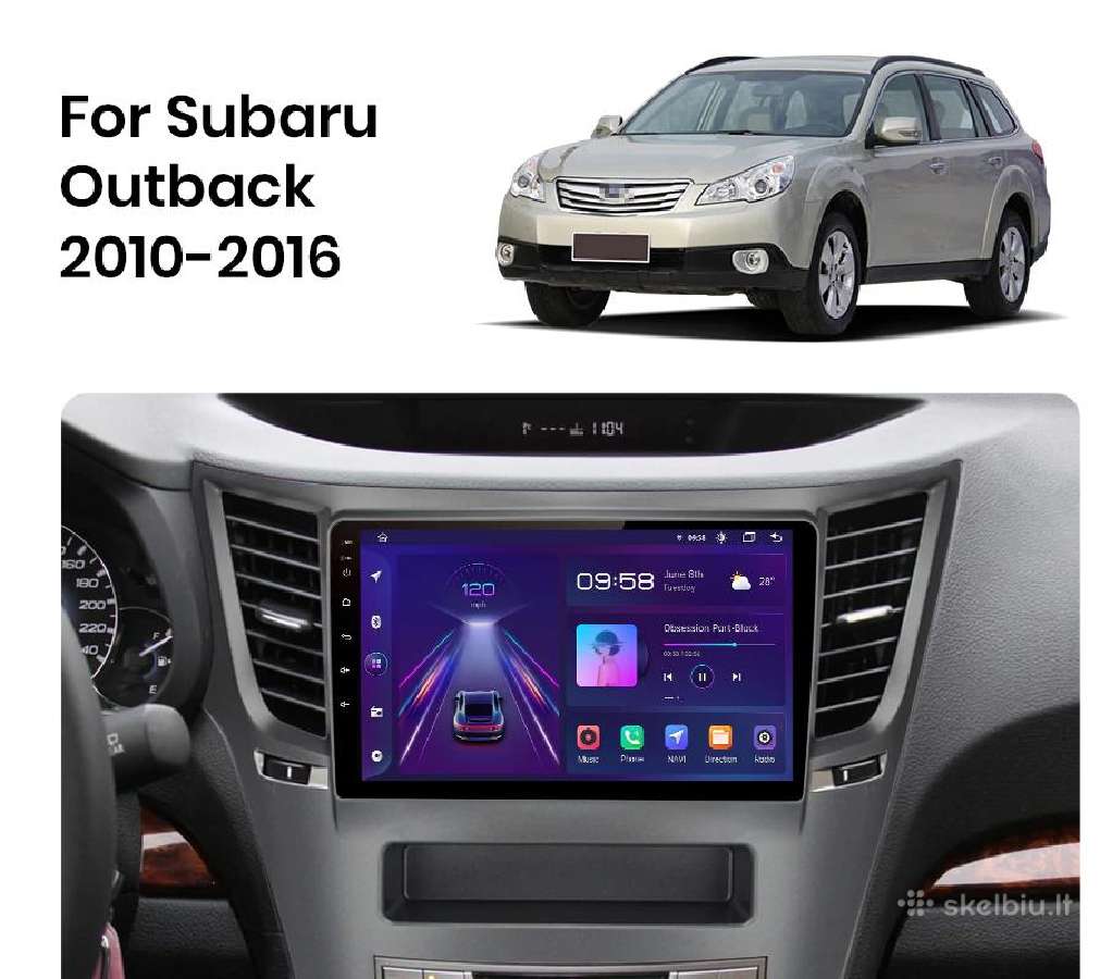 Parduodu subaru multimedijas - nuotraukos Nr. 8