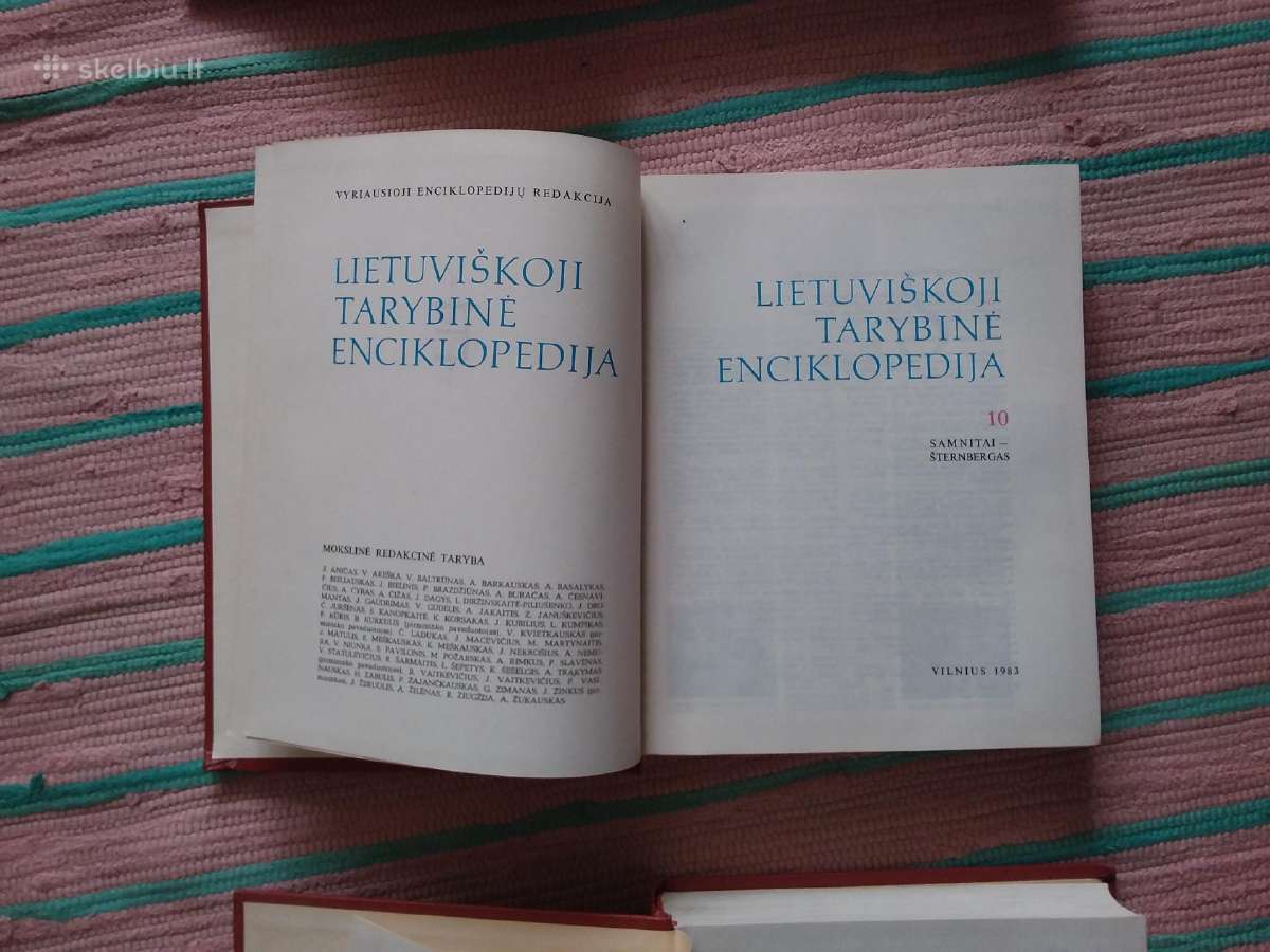 Lietuviškoji tarybinė enciklopedija - nuotraukos Nr. 4