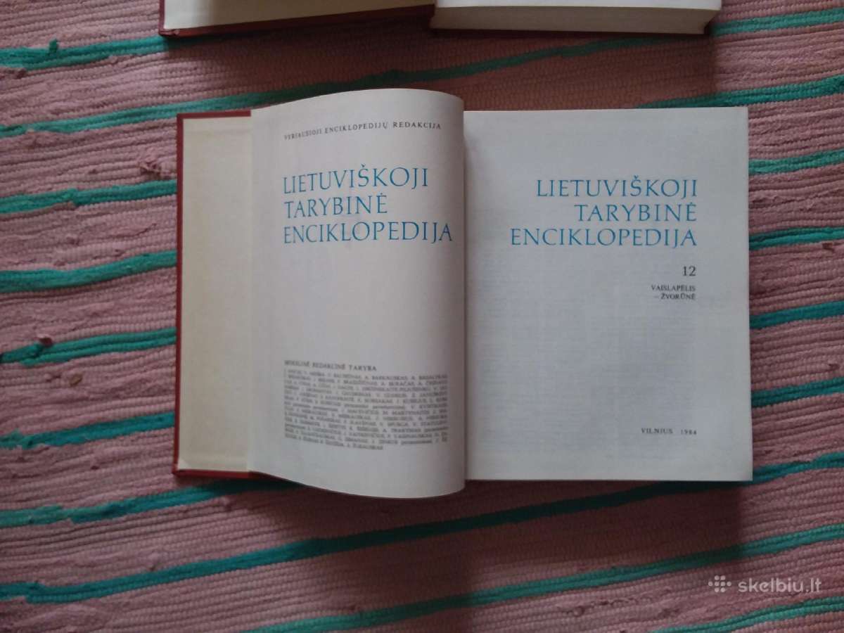 Lietuviškoji tarybinė enciklopedija - nuotraukos Nr. 5