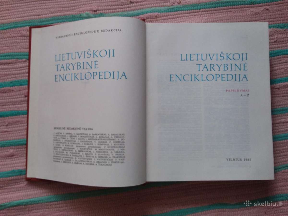 Lietuviškoji tarybinė enciklopedija - nuotraukos Nr. 3