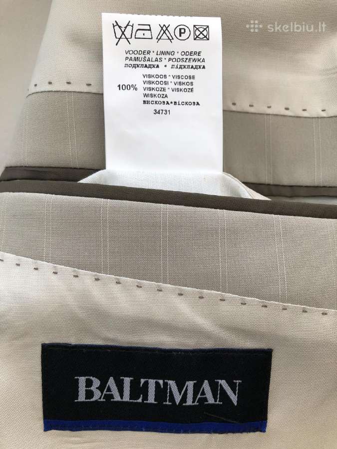 Baltman kostiumas, 48 d. - nuotraukos Nr. 5