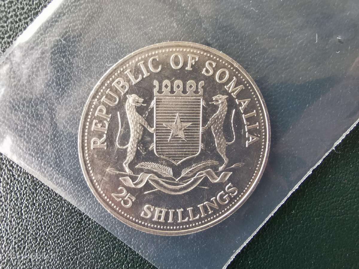 Somalis 2000 25 shillings Pope John Paul II Bu - nuotraukos Nr. 2