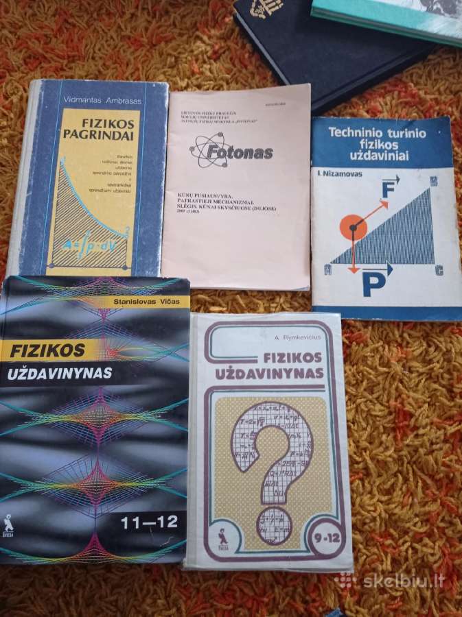 Fizikos vadovėliai - nuotraukos Nr. 2