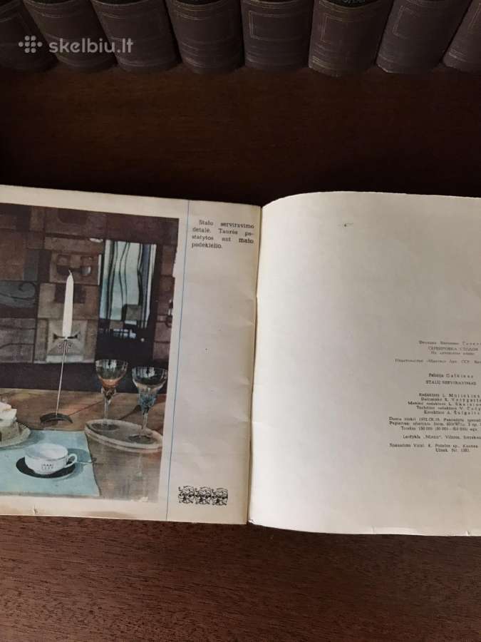 Stalu serviravimas, 1974 metai, 40 puslapiu - nuotraukos Nr. 2