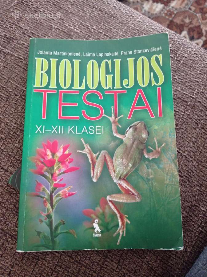 Biologijos Vadovėliai - nuotraukos Nr. 6