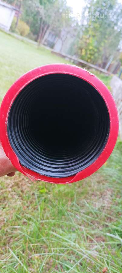 Vamzdis f 100, ilgis 9,7m ir f60 L14m