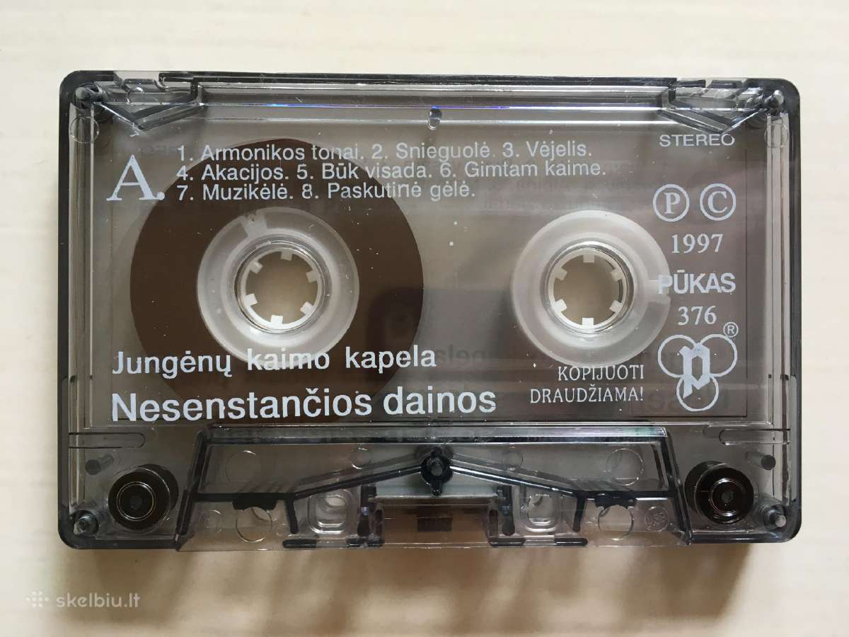 Garso kasetės be viršelių, kasečių viršeliai - nuotraukos Nr. 2