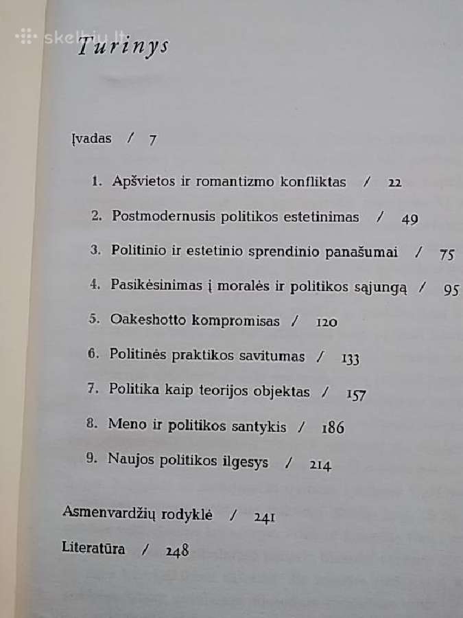 Trys politikos aspektai: praktika, teorija, menas - nuotraukos Nr. 2