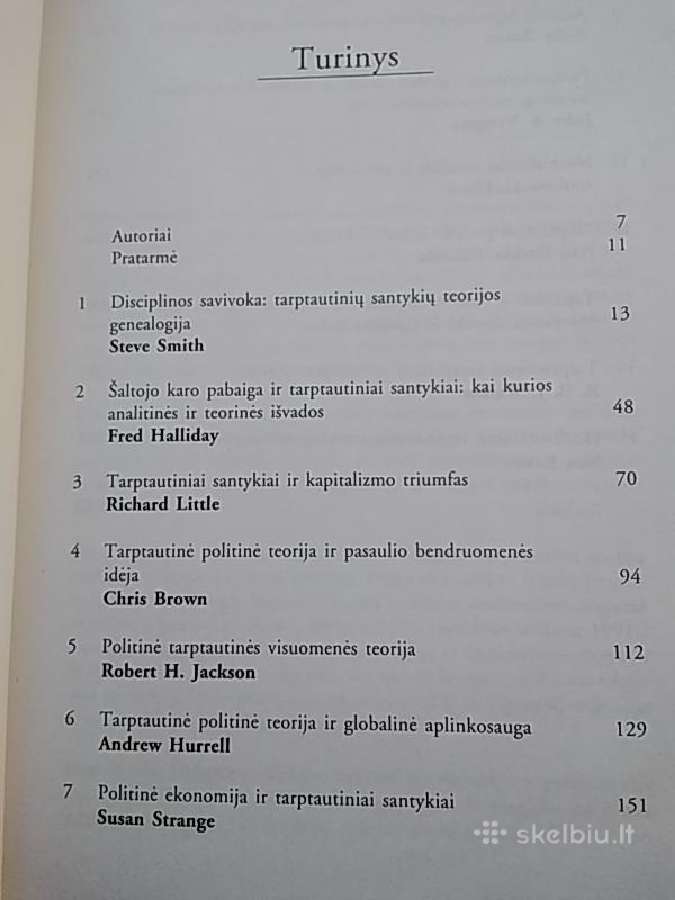 Tarptautinių santykių teorija šiandien - nuotraukos Nr. 3