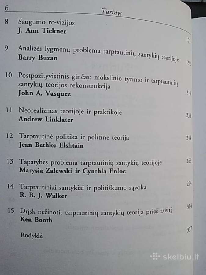 Tarptautinių santykių teorija šiandien - nuotraukos Nr. 4