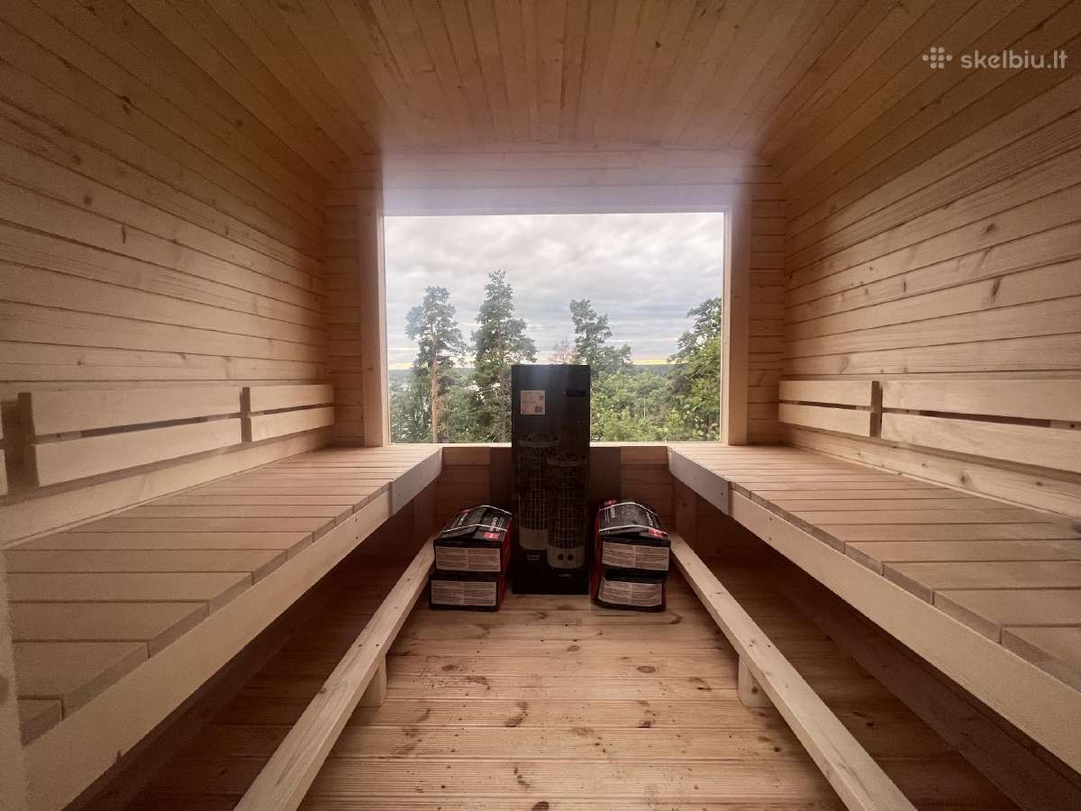 Cube Sauna: pusapvalė lauko pirtis - nuotraukos Nr. 12
