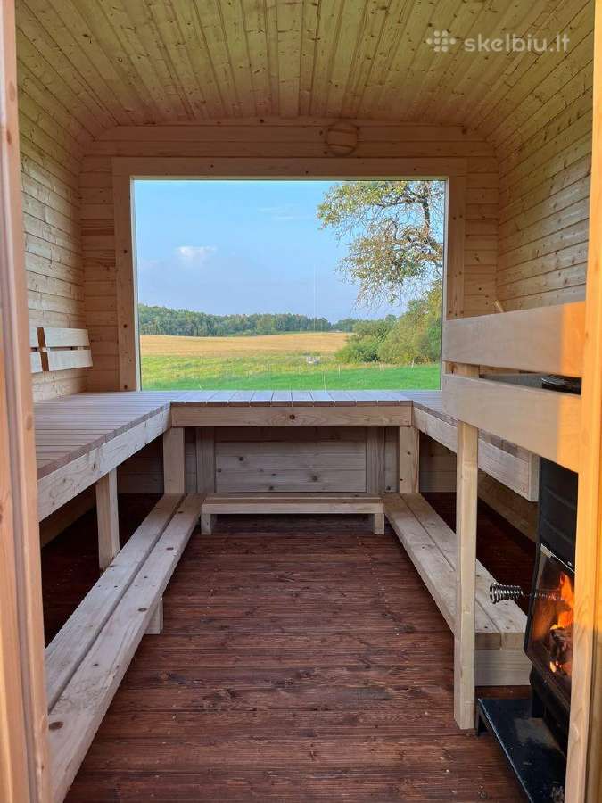 Cube Sauna: pusapvalė lauko pirtis - nuotraukos Nr. 19