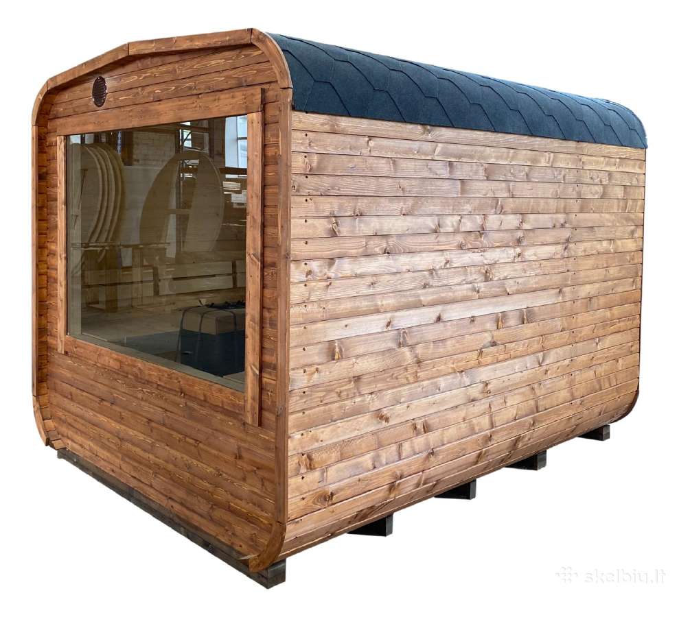 Cube Sauna: pusapvalė lauko pirtis - nuotraukos Nr. 22