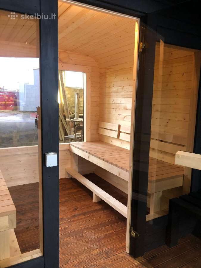 Cube Sauna: pusapvalė lauko pirtis - nuotraukos Nr. 23