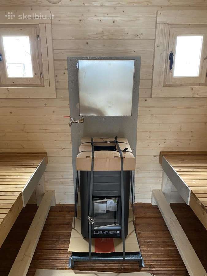 Cube Sauna: pusapvalė lauko pirtis - nuotraukos Nr. 26