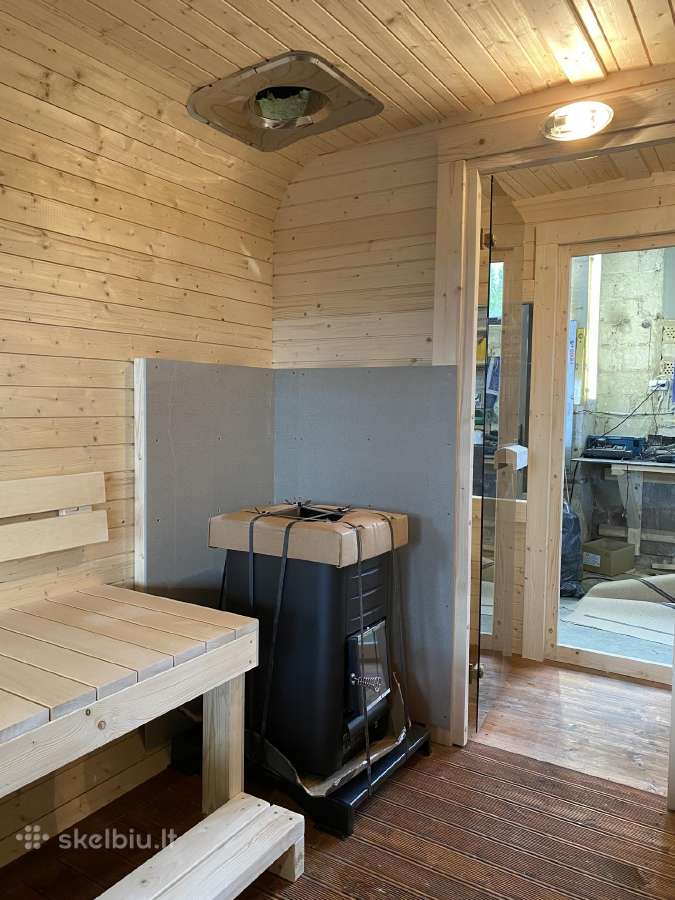 Cube Sauna: pusapvalė lauko pirtis - nuotraukos Nr. 27