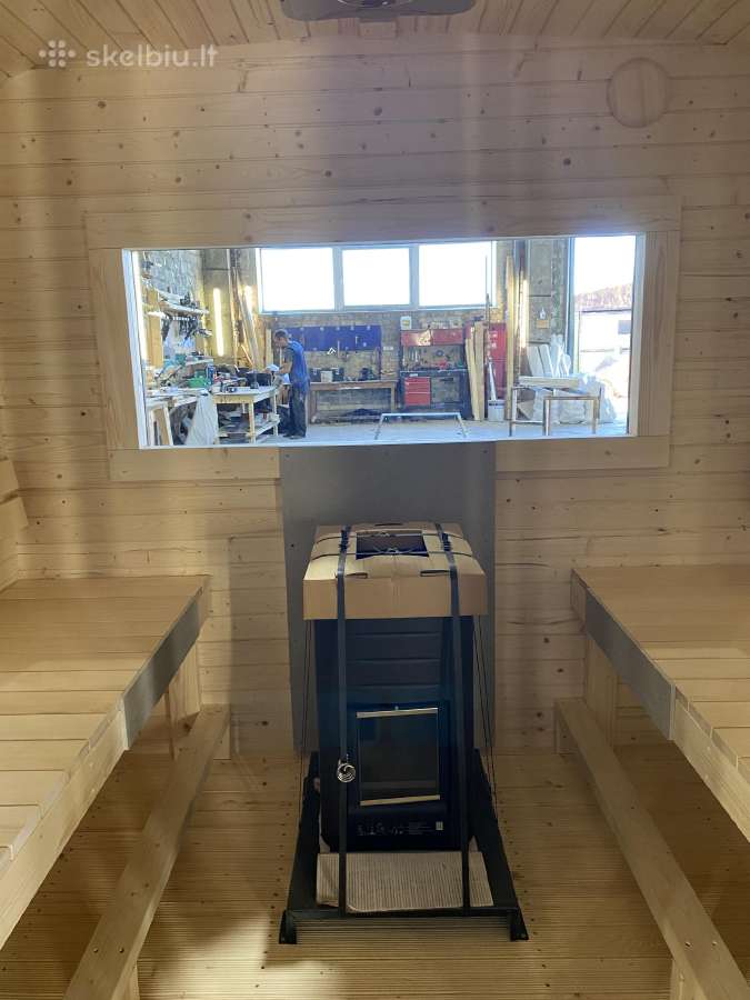 Cube Sauna: pusapvalė lauko pirtis - nuotraukos Nr. 32