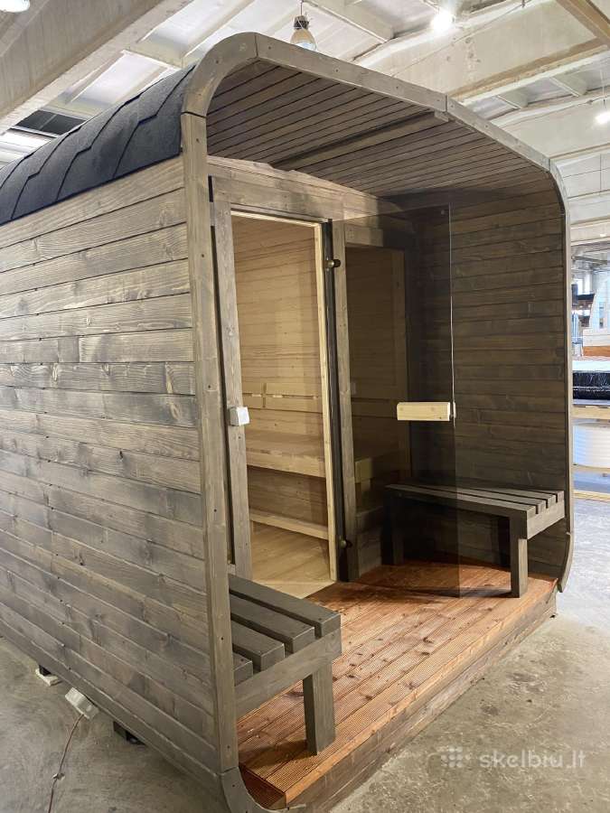 Cube Sauna: pusapvalė lauko pirtis - nuotraukos Nr. 33