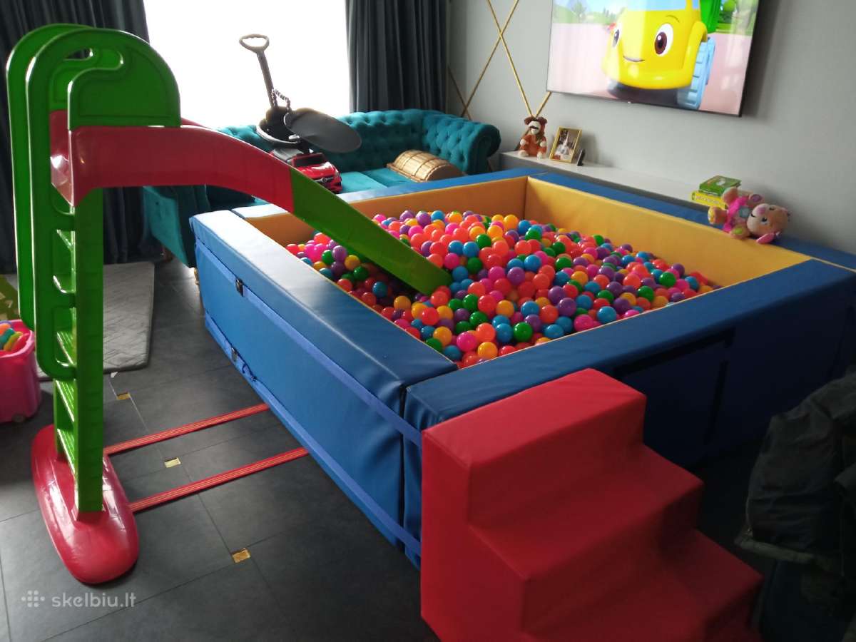 Lauko žaidimų nuoma, kamuoliukų baseino nuoma - nuotraukos Nr. 4
