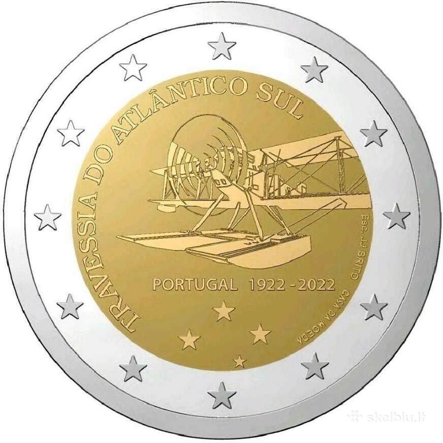 Portugalija 2 eur jubiliejinės - nuotraukos Nr. 3