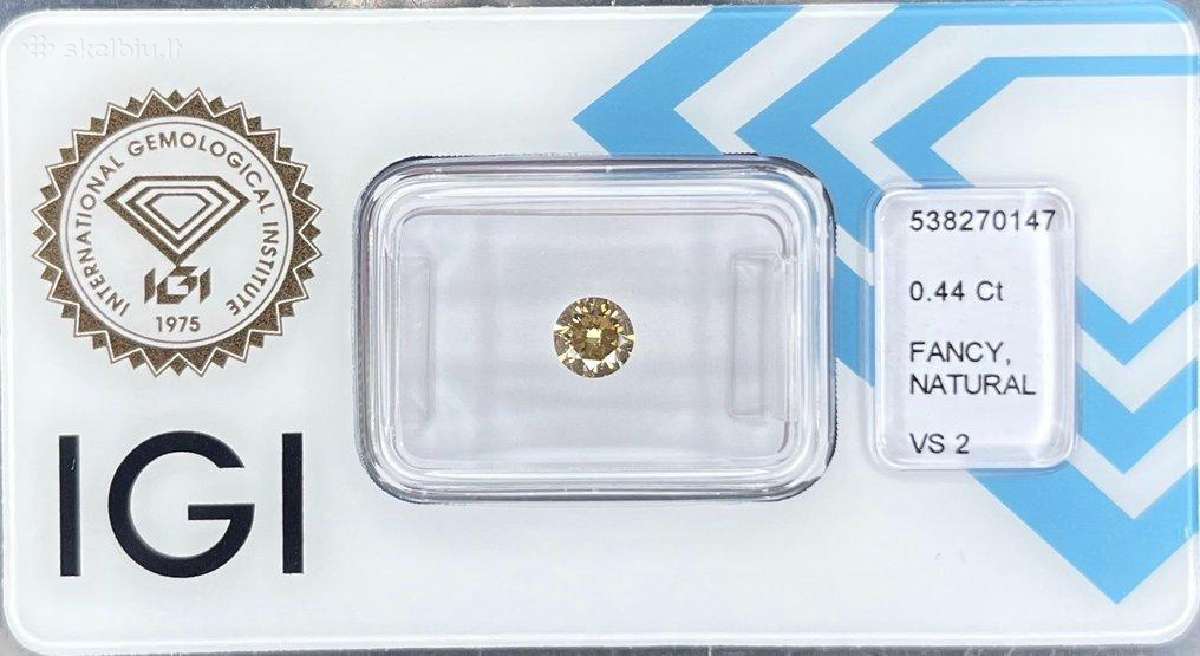 Briliantas natūralus 0.64 ct - nuotraukos Nr. 10
