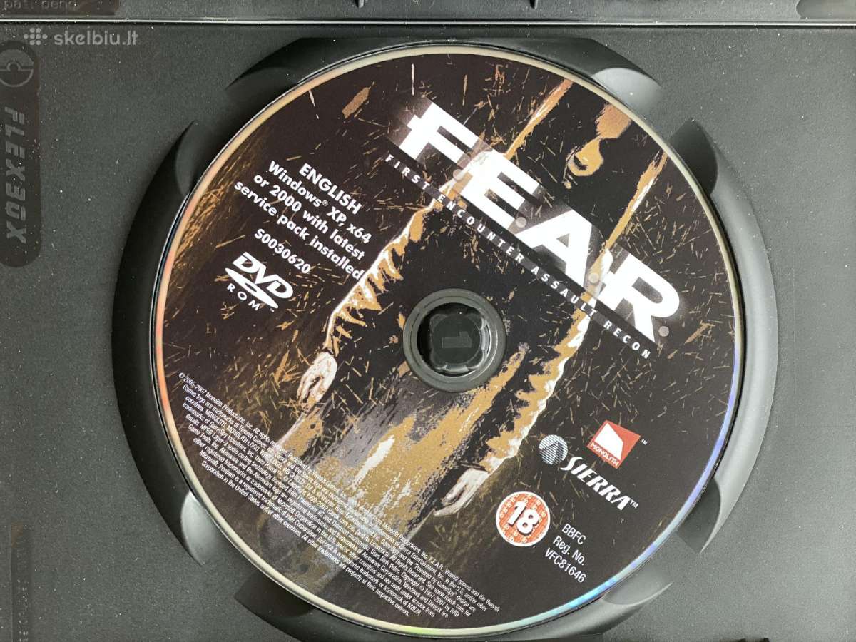 Fear Pc orginalus žaidimas game - nuotraukos Nr. 3