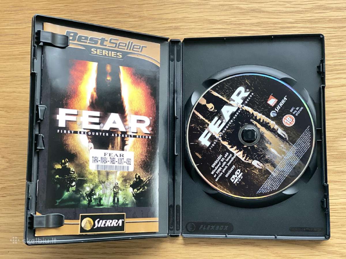 Fear Pc orginalus žaidimas game - nuotraukos Nr. 2