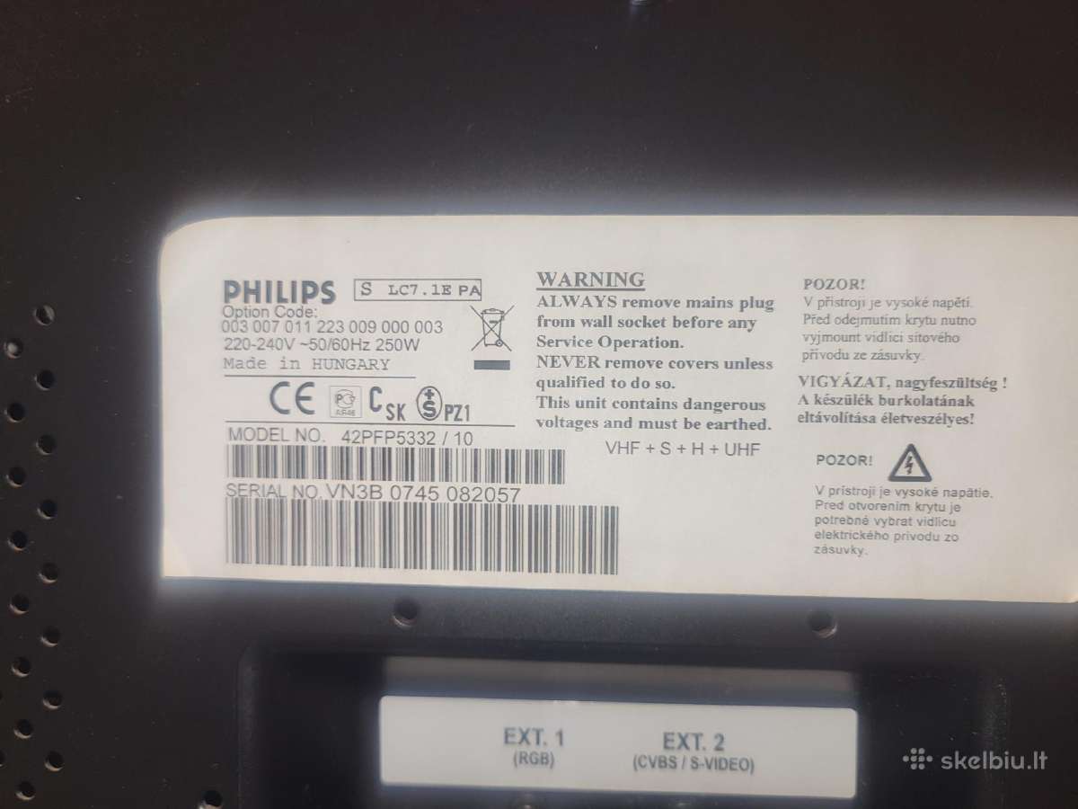 Philips Televizorius - nuotraukos Nr. 2