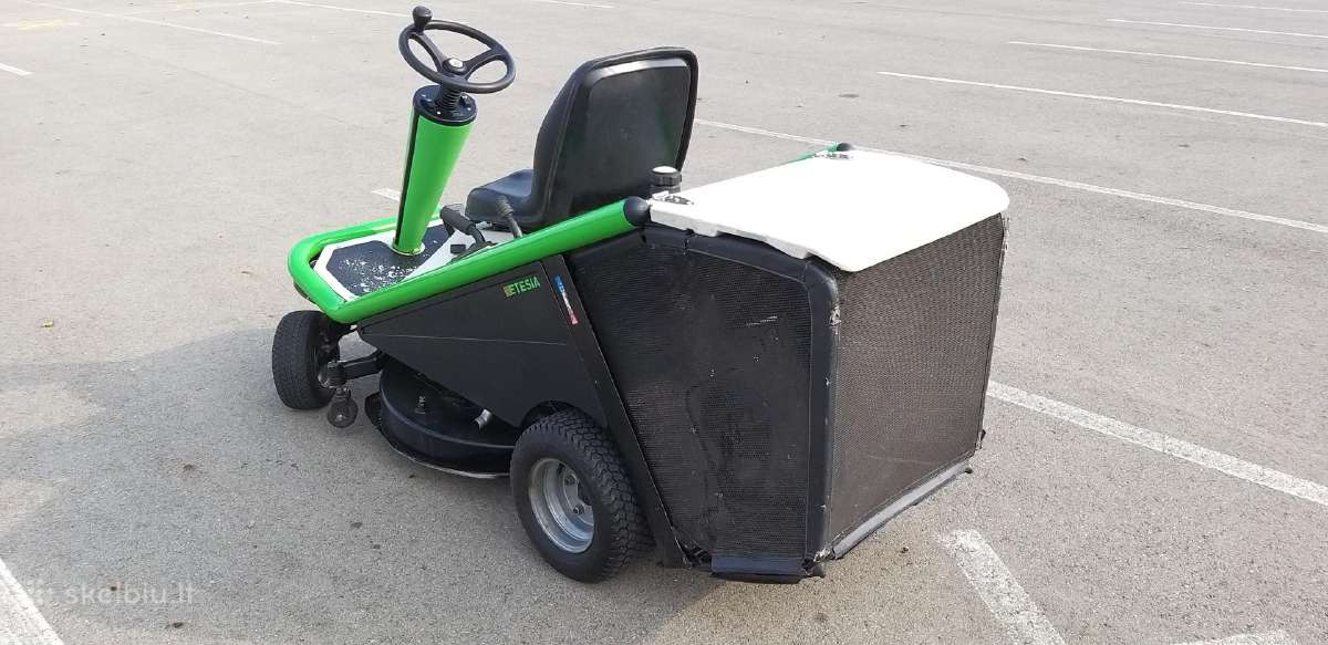 Sodo traktorius Zoliapjove Raideris Etesia Kawasak - nuotraukos Nr. 4