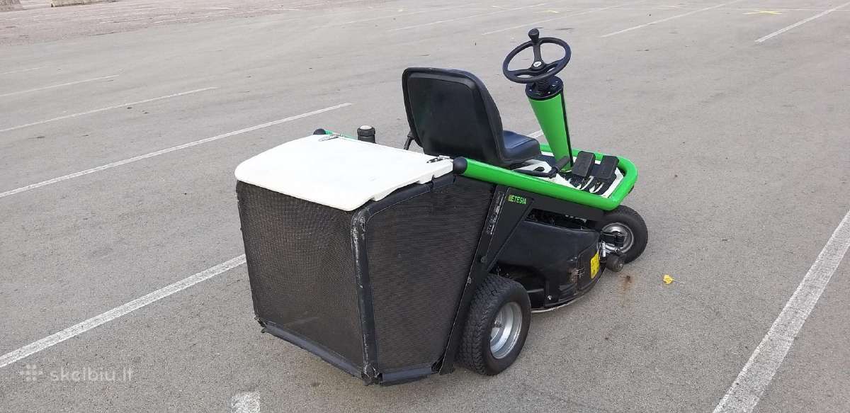 Sodo traktorius Zoliapjove Raideris Etesia Kawasak - nuotraukos Nr. 5