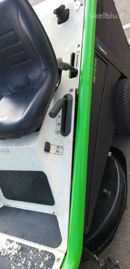 Sodo traktorius Zoliapjove Raideris Etesia Kawasak - nuotraukos Nr. 10
