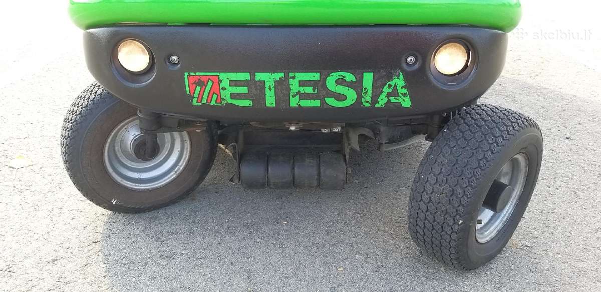 Sodo traktorius Zoliapjove Raideris Etesia Kawasak - nuotraukos Nr. 8