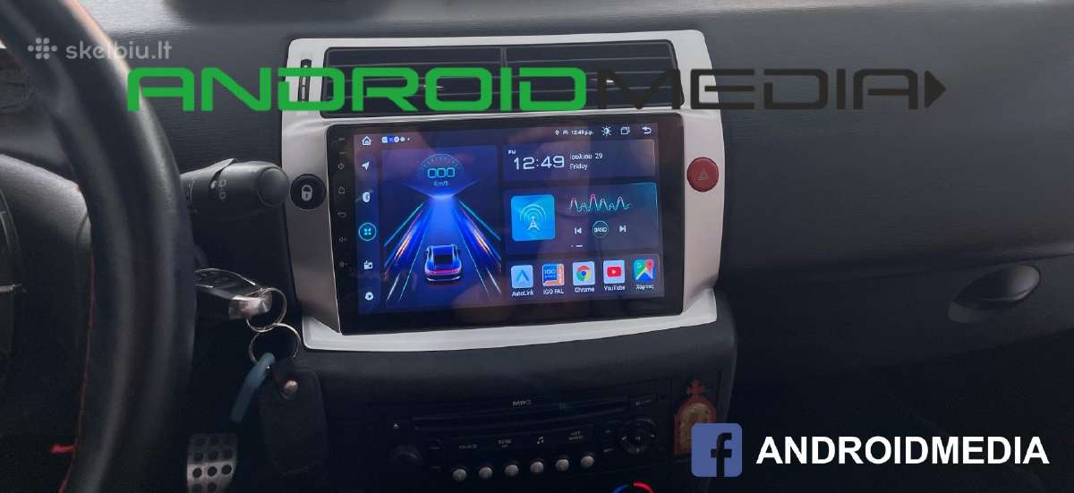 Citroen C4 Android Multimedijos / multimedia