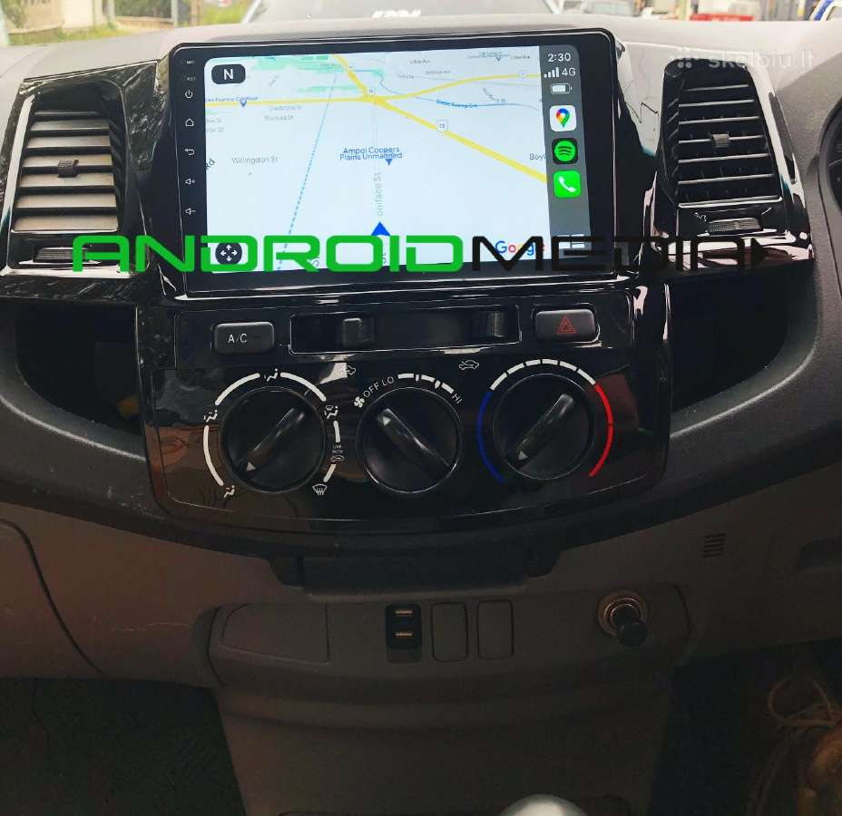 Toyota Hilux multimedijos / multimedia - nuotraukos Nr. 4