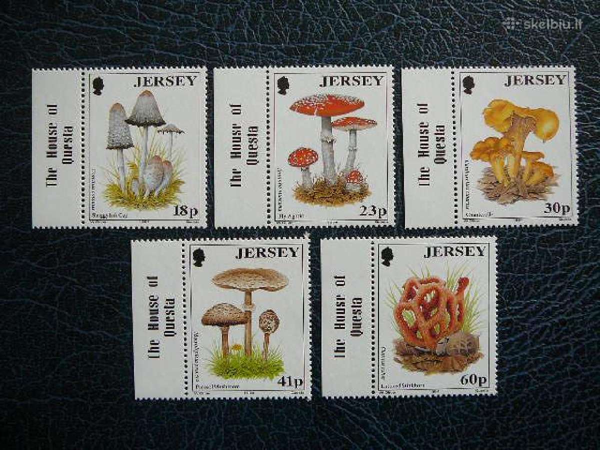 Grybai Jersey 1994 Mnh ukj639